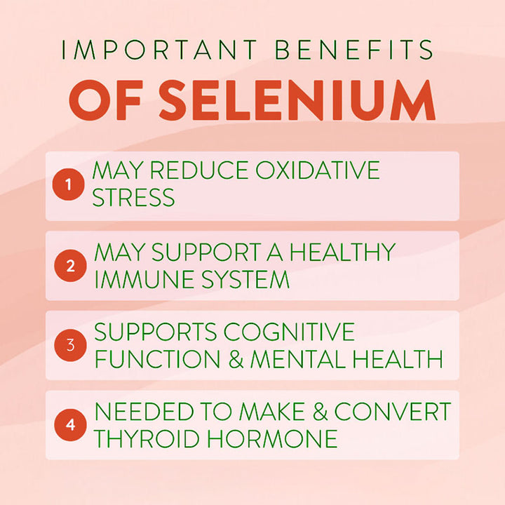 Now Selenium 200 mcg Mineral Supplement Capsules For Antioxidant Support, Pack of 90's - Easy Pharmacy LLC