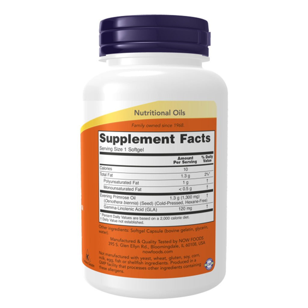Now Super Primrose 1300mg Softgel For Women's Health, Pack of 60's - Easy Pharmacy LLC