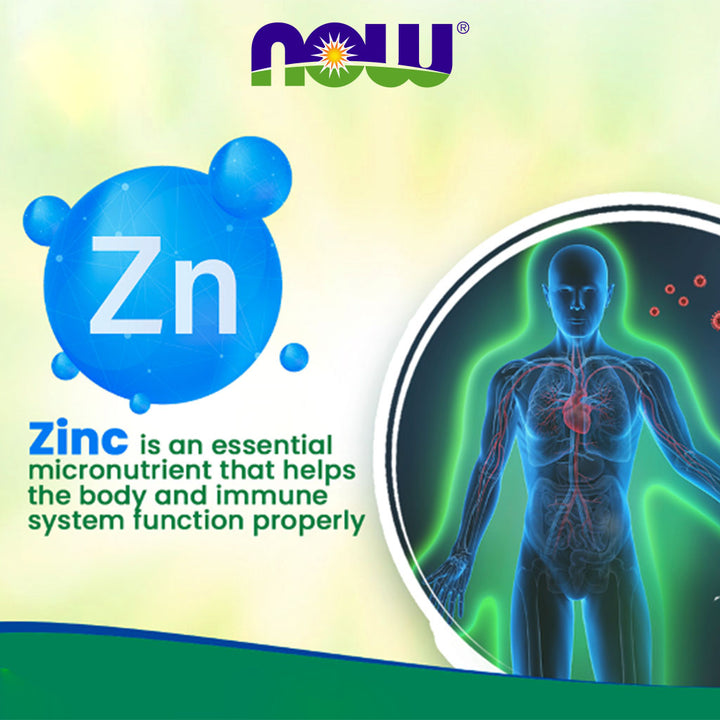 Now Zinc Picolinate 50mg Capsules For Immune Support, Pack of 60's - Easy Pharmacy LLC