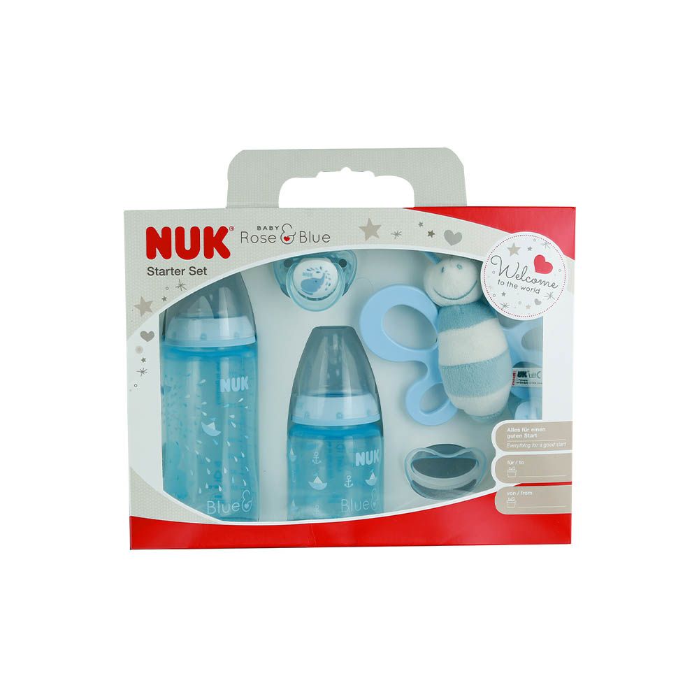 Nuk Baby Rose & Blue Starter Set - Easy Pharmacy LLC