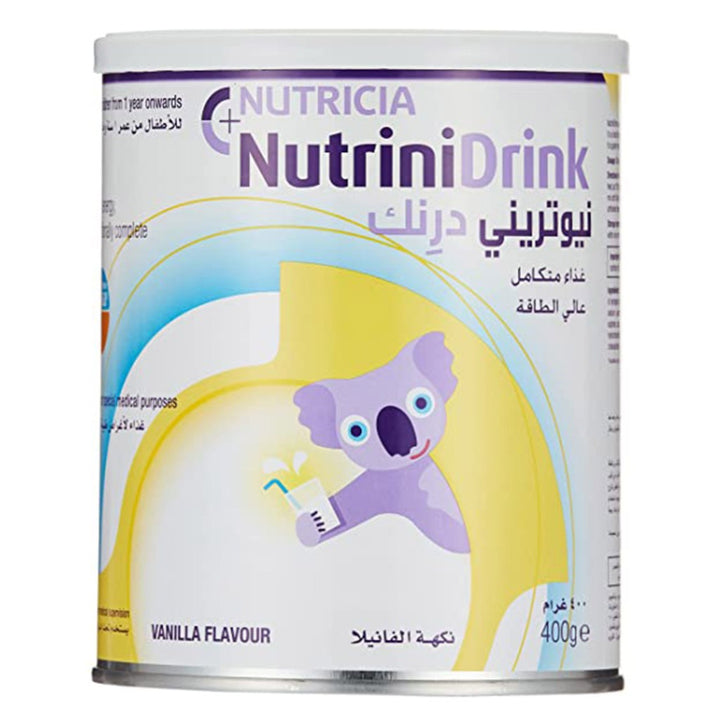 Nutricia NutriniDrink Children's Milk Special Formula For 12+ Months Vanilla Flavour 400g - Easy Pharmacy LLC
