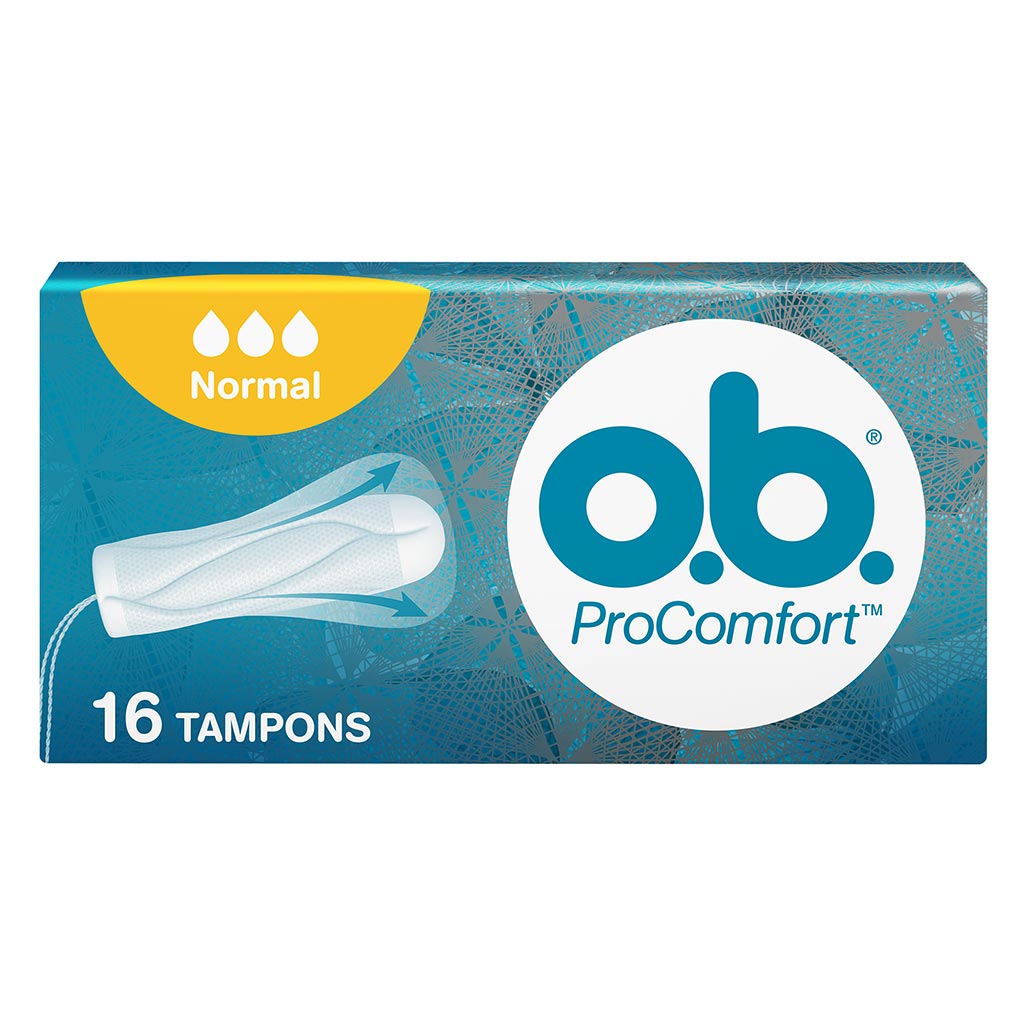 OB ProComfort Normal Tampons, Pack of 16's - Easy Pharmacy LLC
