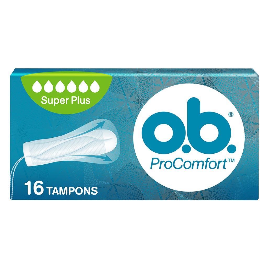 OB ProComfort Super Plus Tampons, Pack of 16's - Easy Pharmacy LLC