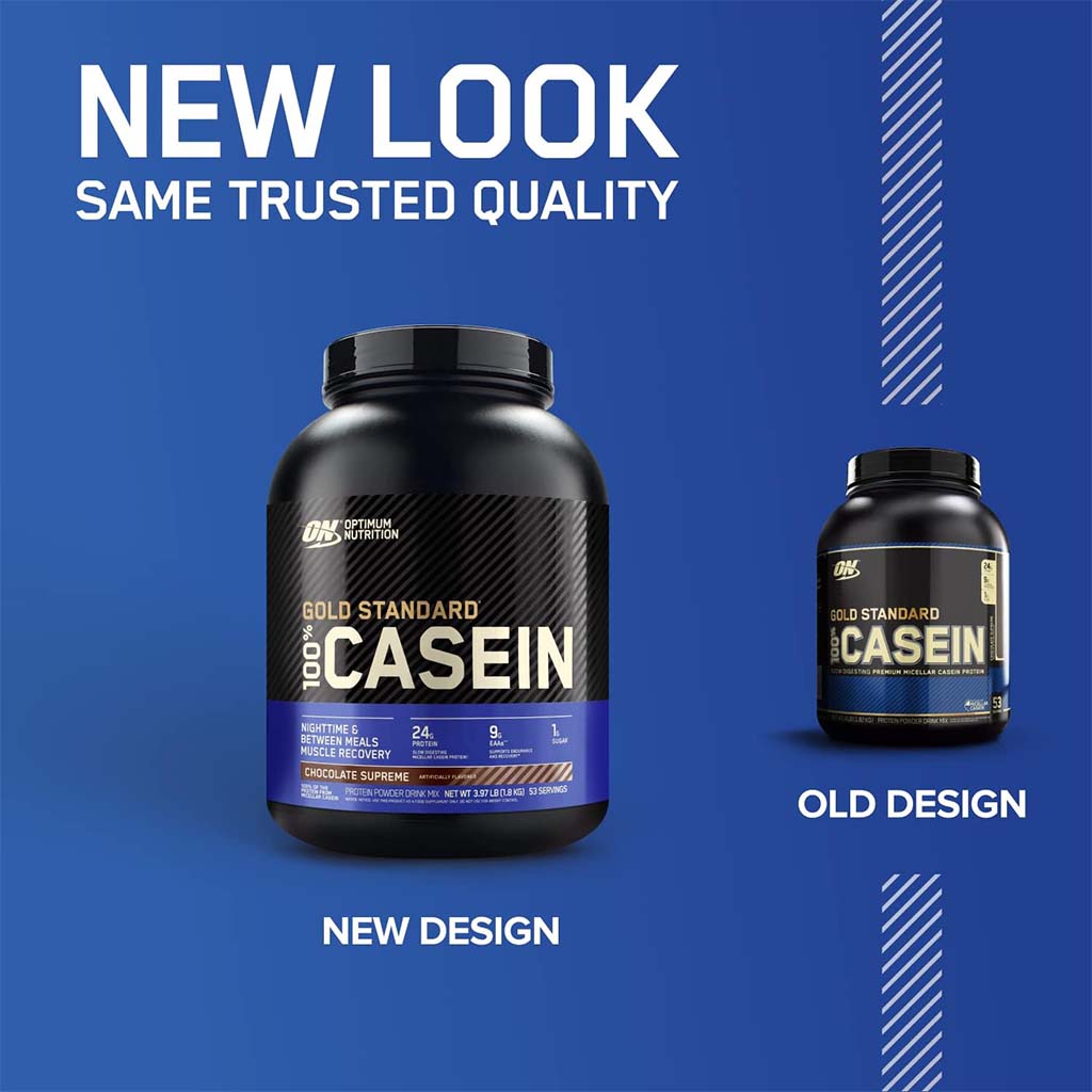 Optimum Nutrition Gold Standard 100% Casein Protein Powder Drink Mix - Chocolate Supreme, 850g - Easy Pharmacy LLC