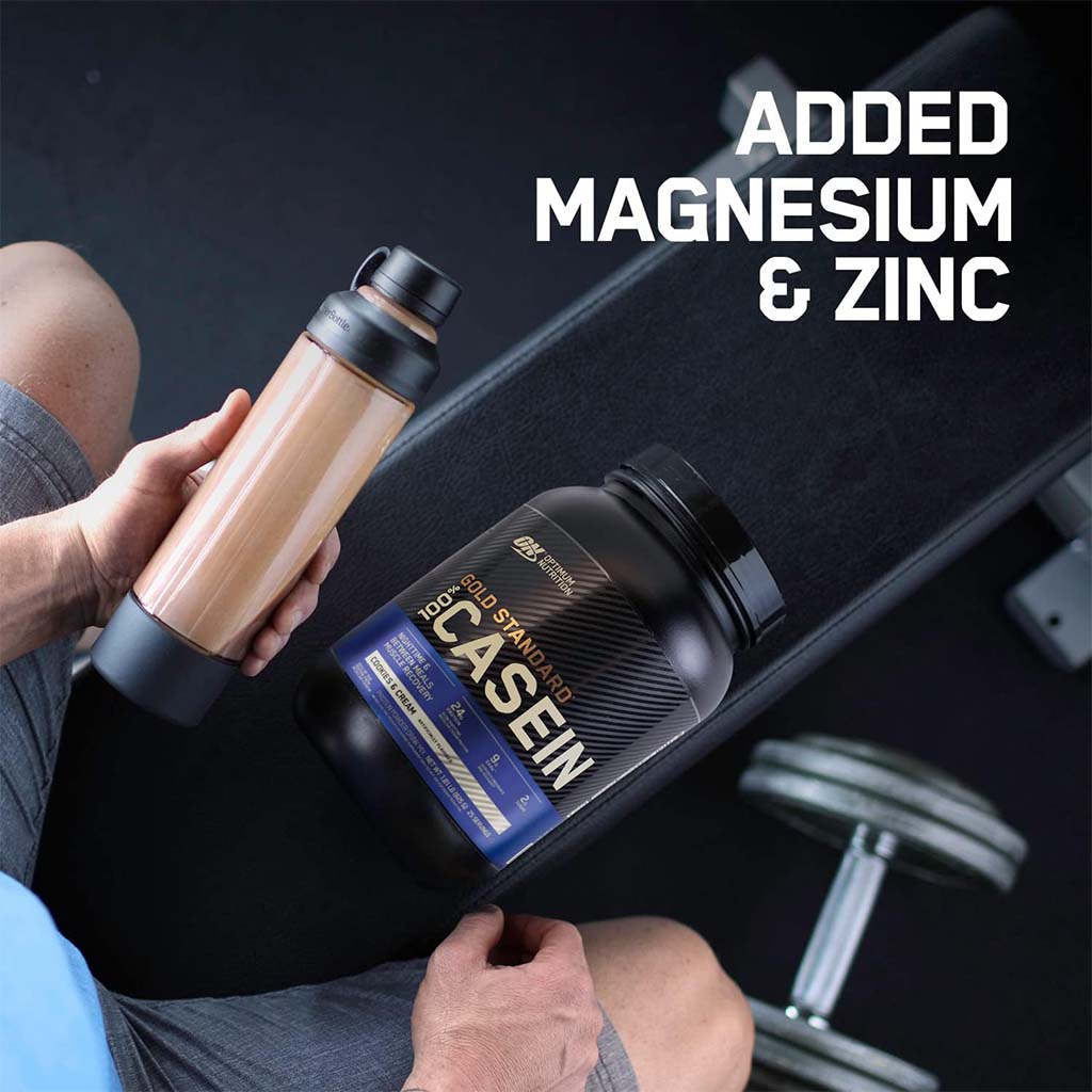 Optimum Nutrition Gold Standard 100% Casein Protein Powder Drink Mix - Chocolate Supreme, 850g - Easy Pharmacy LLC