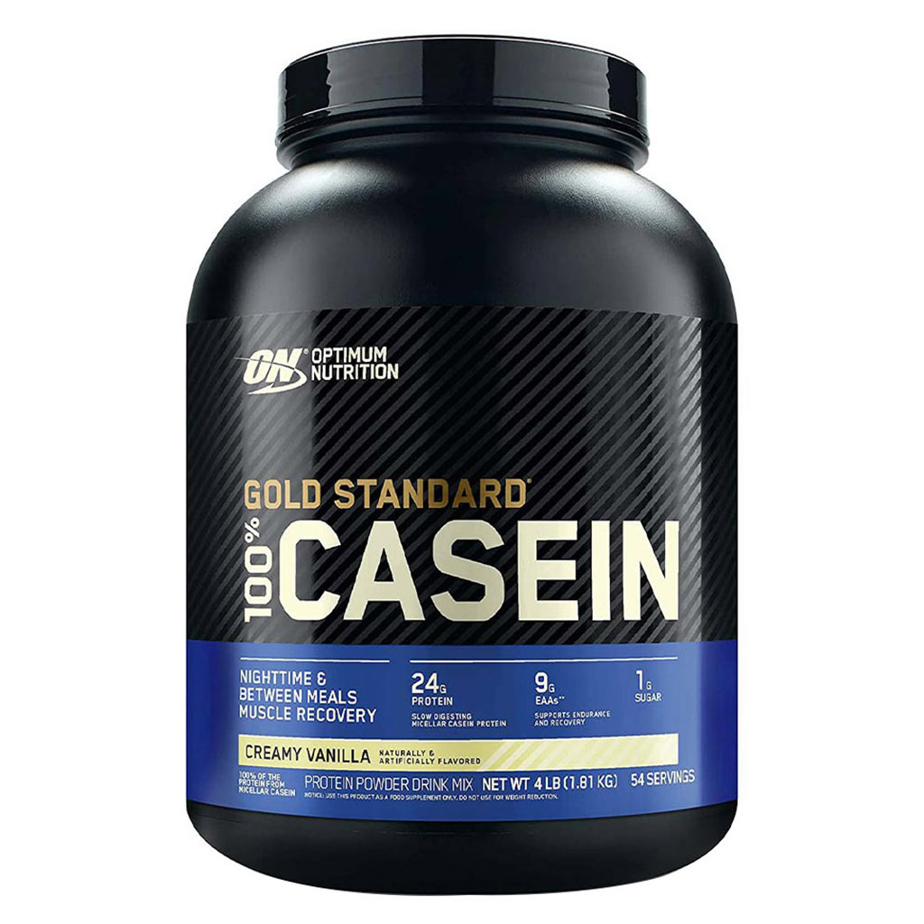 Optimum Nutrition Gold Standard 100% Casein Protein Creamy Vanilla 4lb - Easy Pharmacy LLC