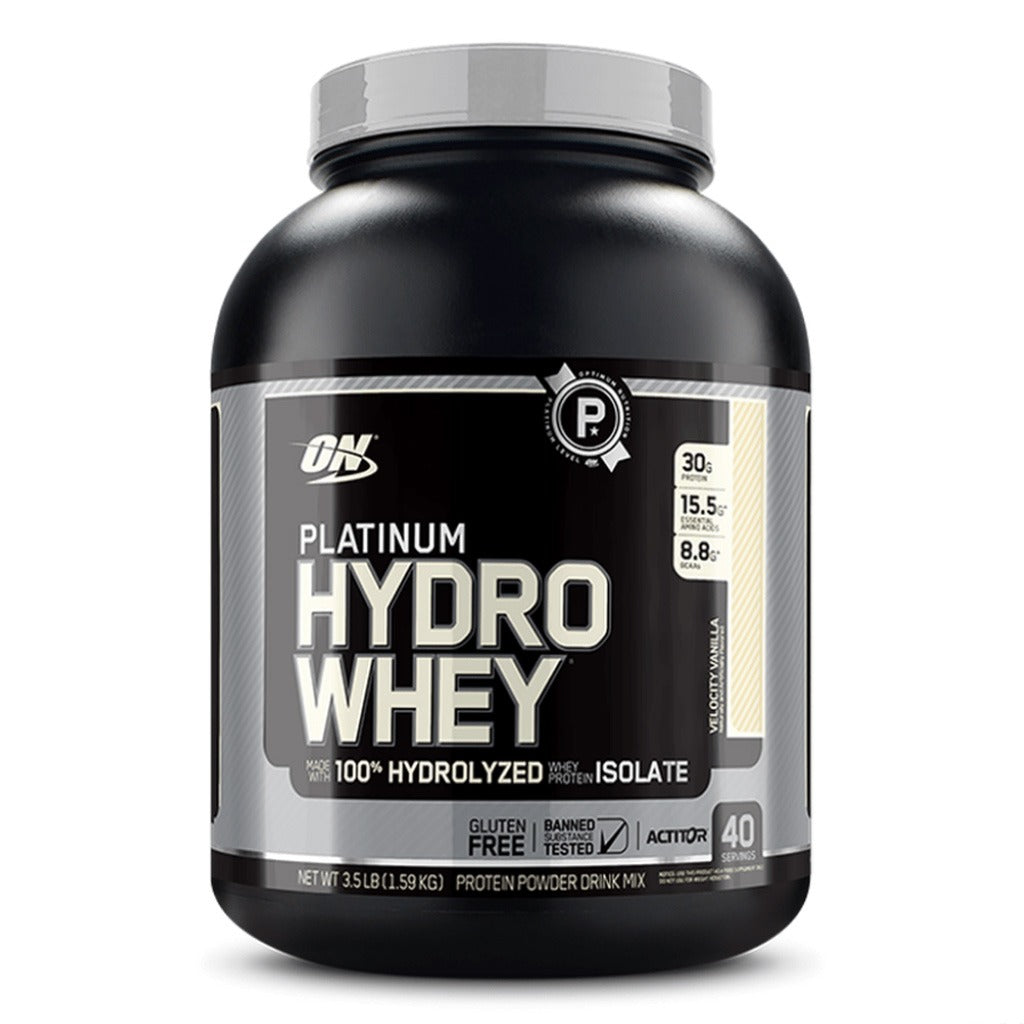 Optimum Nutrition Platinum HydroWhey Velocity Vanilla 3.5lb - Easy Pharmacy LLC