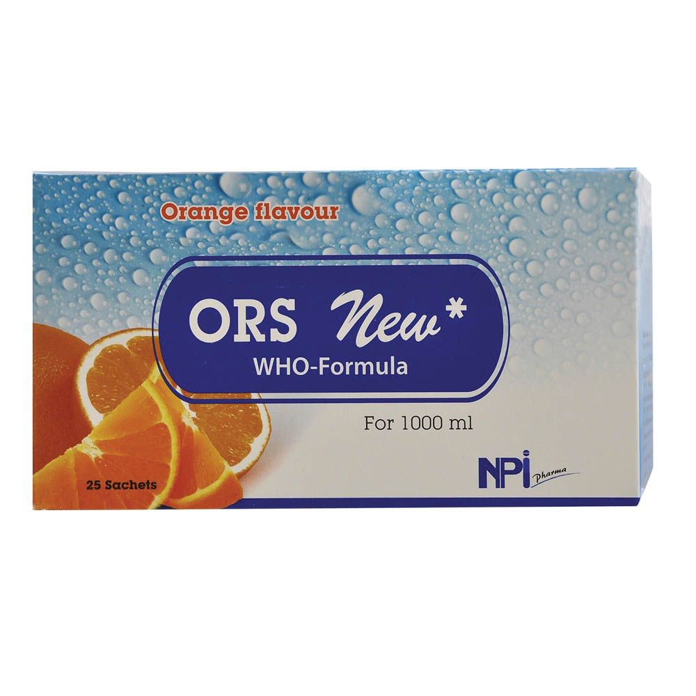 ORS New Orange Sachets 25's - Easy Pharmacy LLC