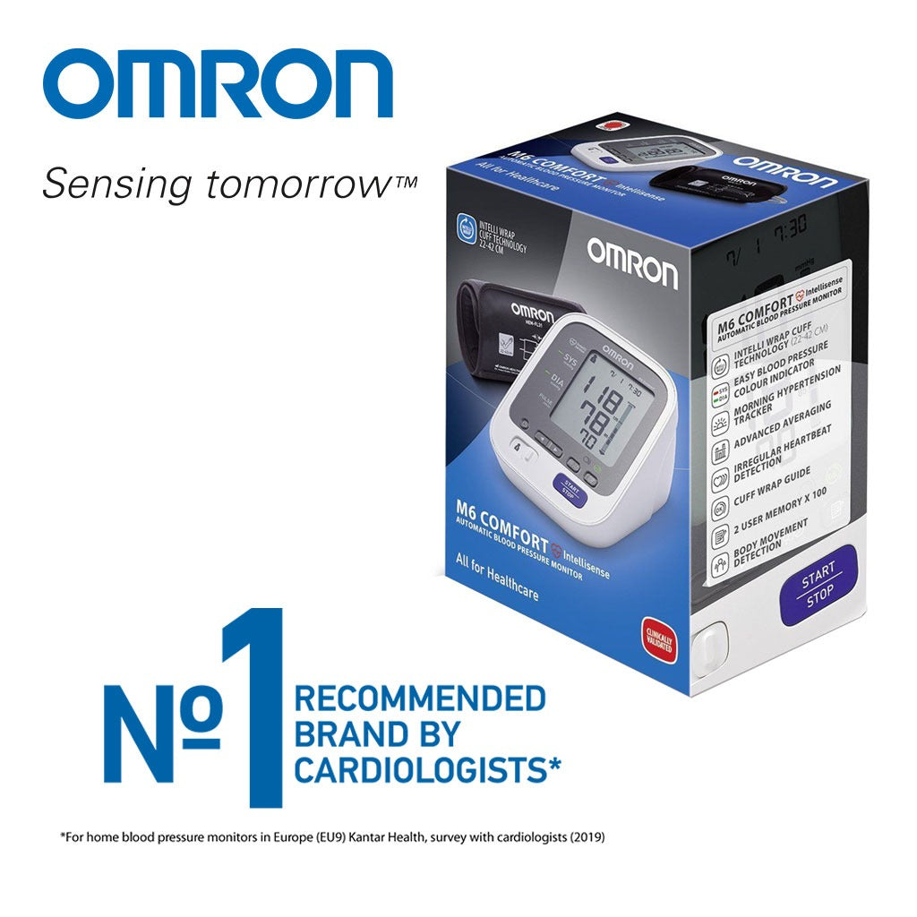 Omron M6 Comfort Blood Pressure Monitor - Easy Pharmacy LLC