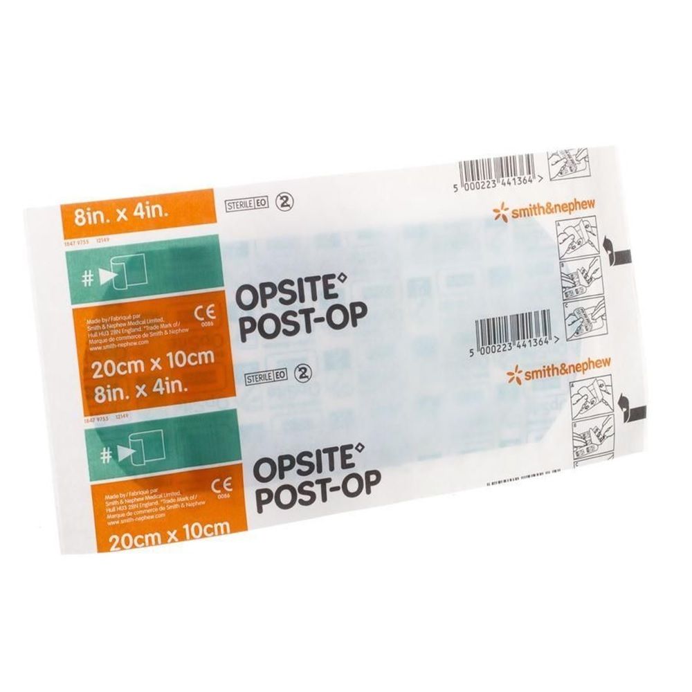 Opsite Post-Op Dressing 20 cm X 10 cm 20's - Easy Pharmacy LLC