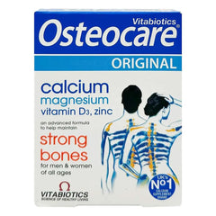 Vitabiotics Osteocare Tablets 30 Count – Calcium, Magnesium, Vitamin D & Zinc for Bone Strength & Wellness