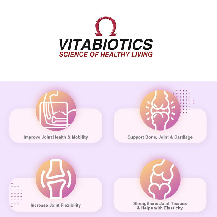 Vitabiotics Osteocare Plus Calcium Supplement Tablets With Glucosamine And Chondroitin, Pack of 60's - Easy Pharmacy LLC