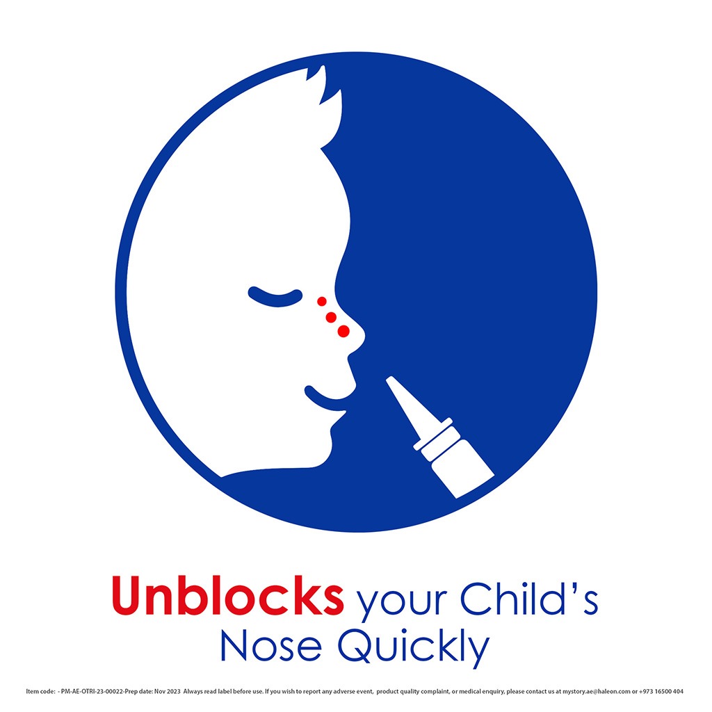 Otrivin Metered Dose Nasal Spray 0.05% 10 mL