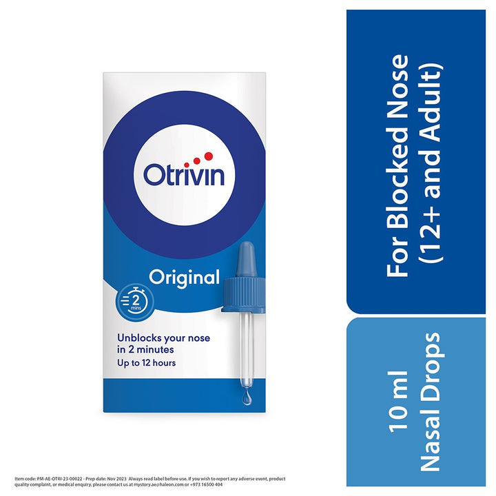 Otrivin Nasal Drops 0.1% 10 mL