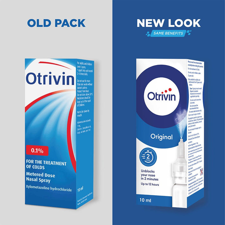 Otrivin Nasal Spray 0.1% 10 mL