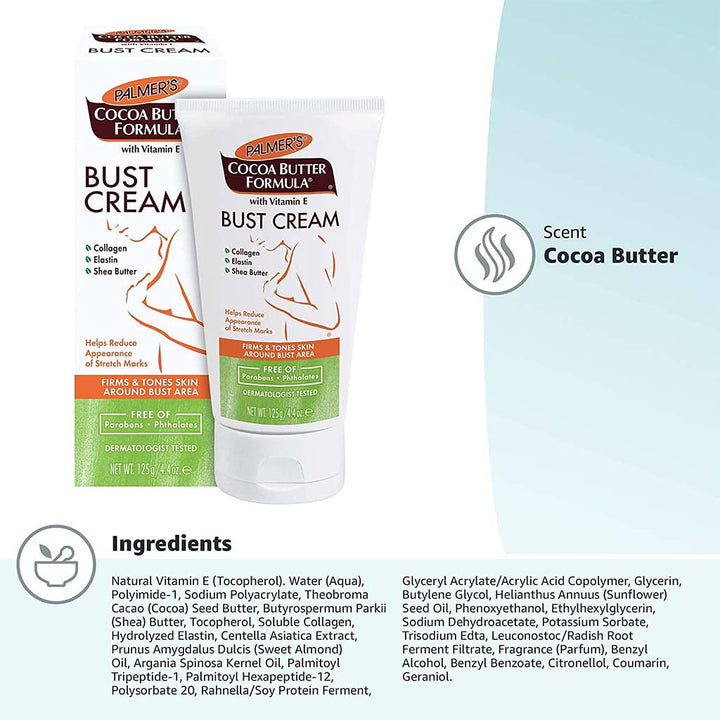 Palmer's Bust Cream 4.4 oz, 125 g - Easy Pharmacy LLC