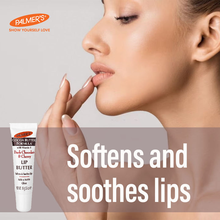 Palmer's Cocoa Butter Formula Dark Chocolate & Cherry Lip Butter 10 g - Easy Pharmacy LLC