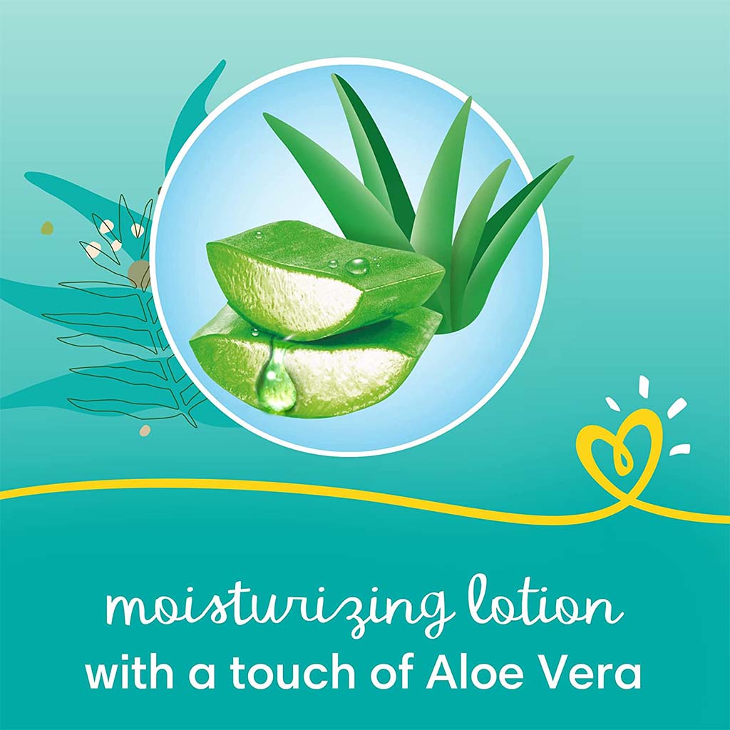 Pampers Baby-Dry Baby Diapers With Aloe Vera, Size 6, 13+Kg, Giant Pack of 48's - Easy Pharmacy LLC