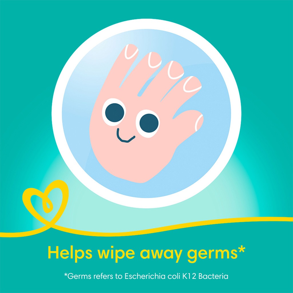 Pampers Complete Clean Baby Wet Wipes With Aloe Vera, Pack of 64's - Easy Pharmacy LLC