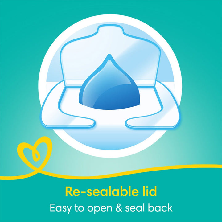Pampers Complete Clean Baby Wet Wipes With Aloe Vera, Pack of 64's - Easy Pharmacy LLC
