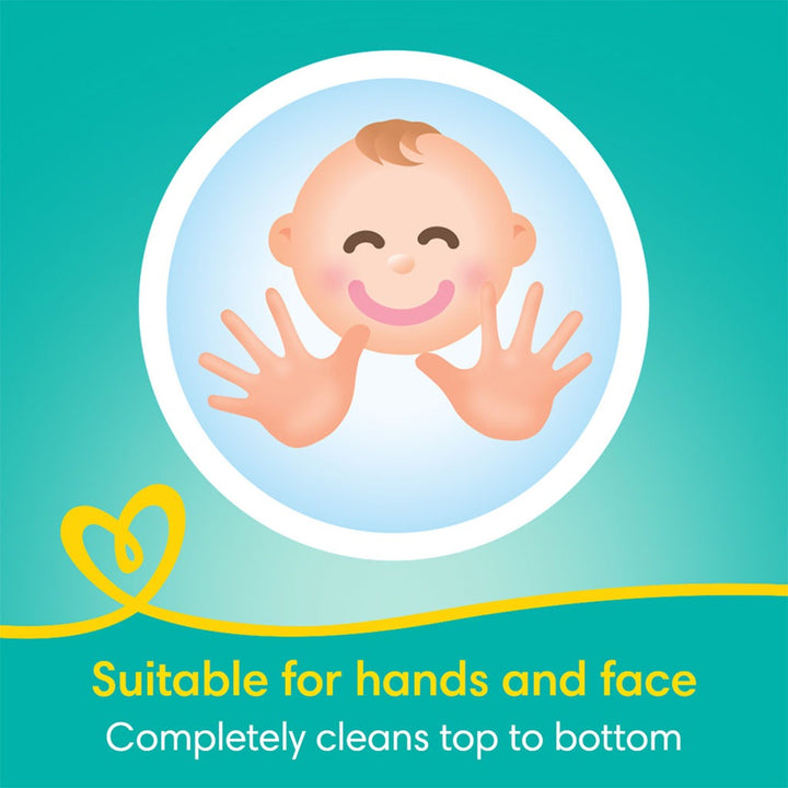 Pampers Complete Clean Baby Wet Wipes With Aloe Vera, Pack of 64's - Easy Pharmacy LLC