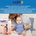 Pediavit D Drops 50 ml – Vitamin D Liquid Supplement for Infants and Children’s Daily Wellness