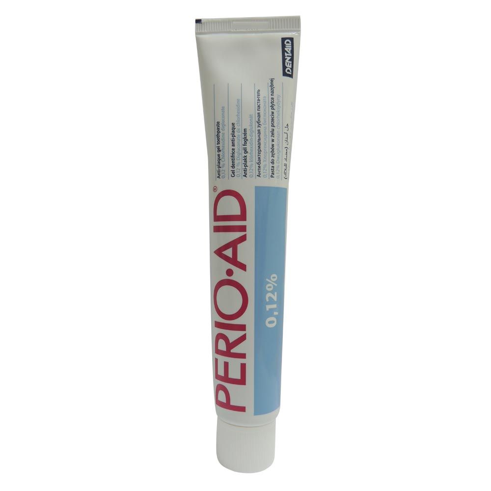 Perio Aid 0.12% Anti Plaque Gel Toothpaste 75 mL - Easy Pharmacy LLC