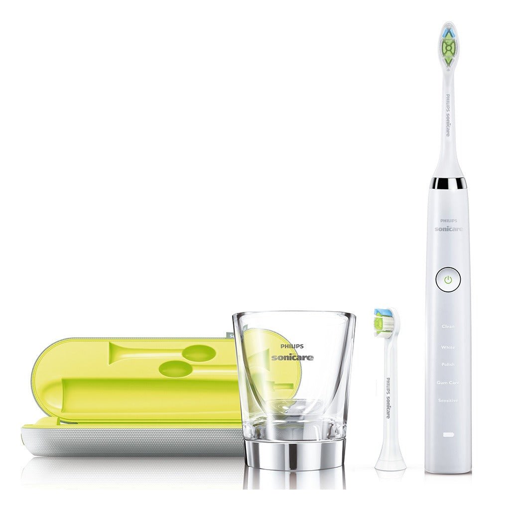 Philips Sonicare Diamond Clean Sonic Electric Toothbrush, HX9332/04, White, Certified UAE 3 Pin - Easy Pharmacy LLC