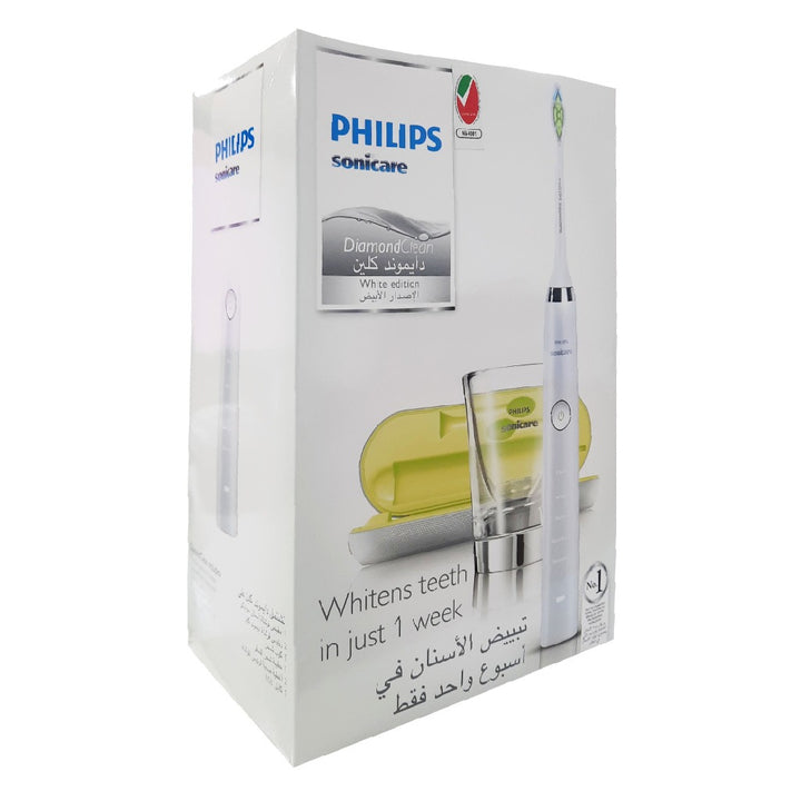 Philips Sonicare Diamond Clean Sonic Electric Toothbrush, HX9332/04, White, Certified UAE 3 Pin - Easy Pharmacy LLC