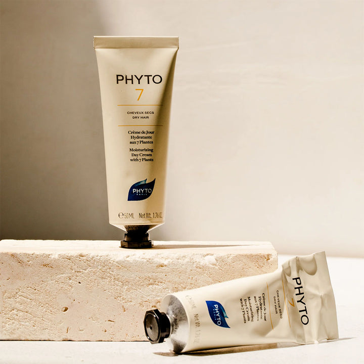 Phyto Phyto 7 Moisturizing Leave-In Day Cream With 7 Plants For Dry & Frizzy Hair 50ml - Easy Pharmacy LLC
