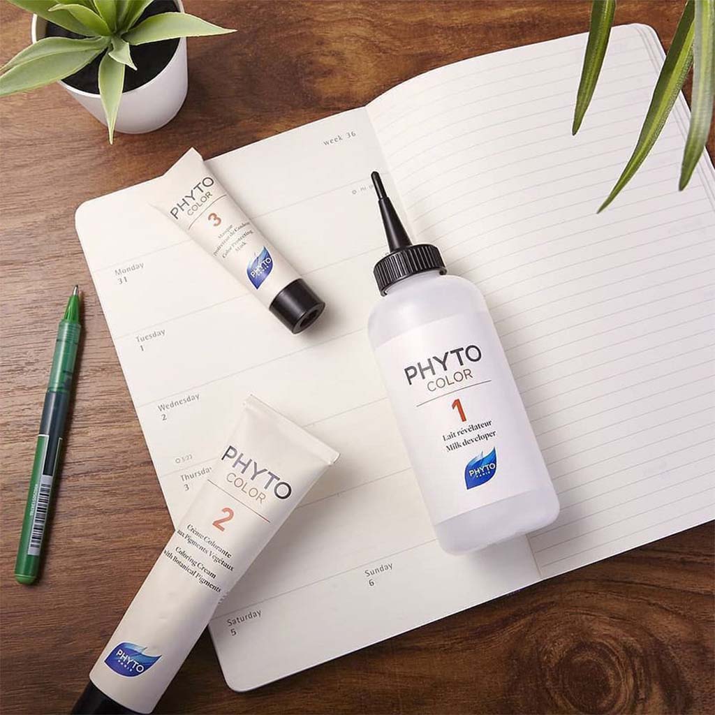 Phyto Phytocolor 1 Black Permanent Hair Color Kit - Easy Pharmacy LLC