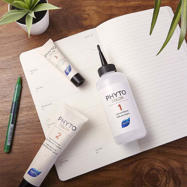 Phyto Phytocolor 1 Black Permanent Hair Color Kit - Easy Pharmacy LLC