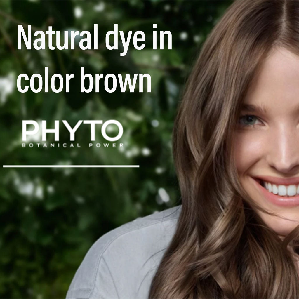 Phyto Phyto Color Permanent Hair Color Treatment Kit With Milk Developer & Colouring Cream, Shade 4 Brown - Easy Pharmacy LLC