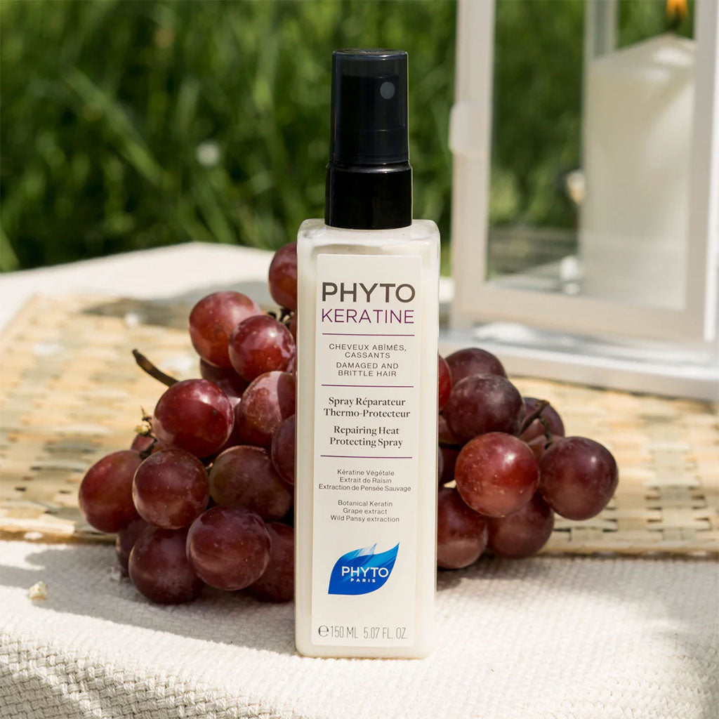 Phyto Phytokeratine Repairing Heat Protecting Leave-In Hair Spray For Damaged And Brittle Hair 150ml - Easy Pharmacy LLC