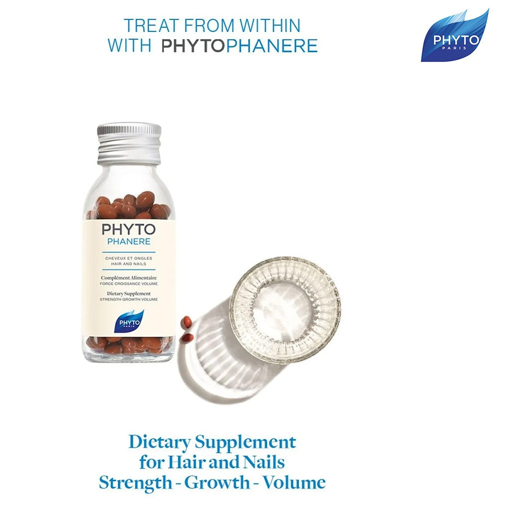 Phyto Phytophanere Hair & Nail Supplement Capsules, Pack of 120's - Easy Pharmacy LLC