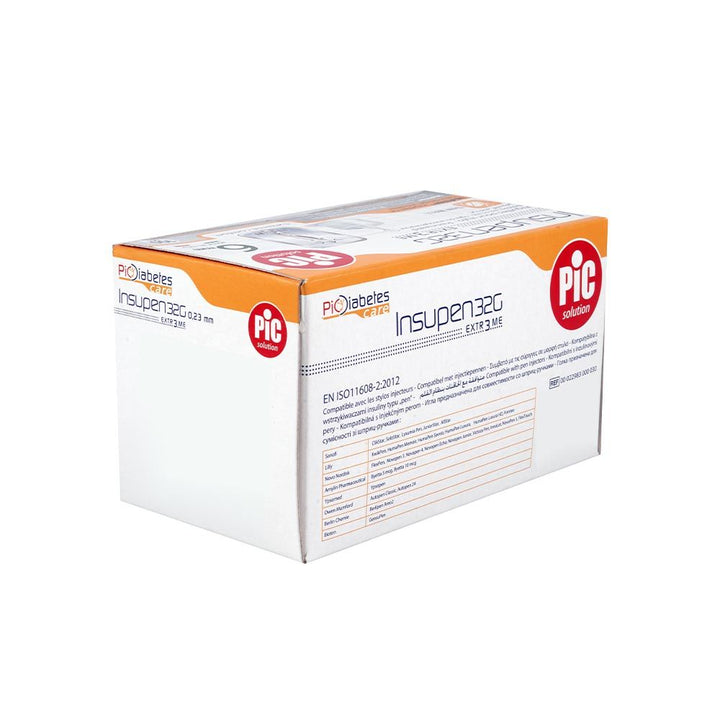 Pic Insupen Insulin Needles G32 6 mm 100's - Easy Pharmacy LLC