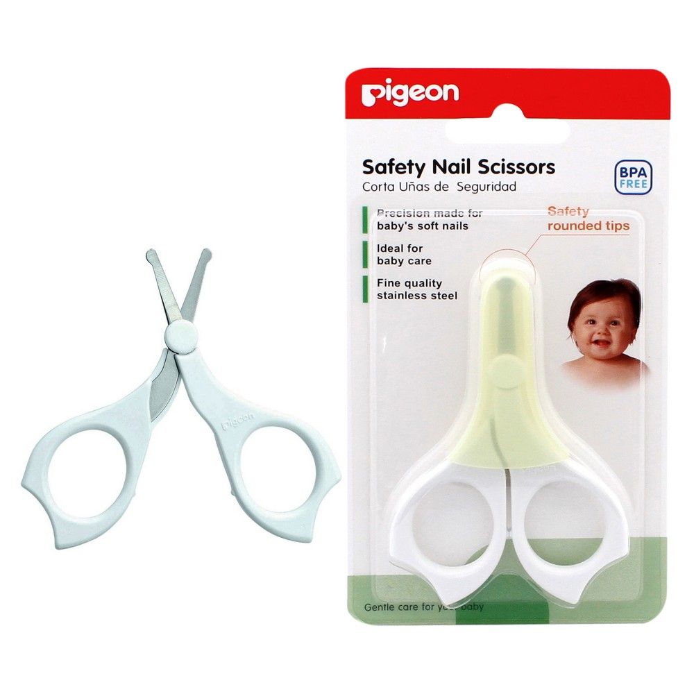 Pigeon Infant Safety Nail Scissors 10802 - Easy Pharmacy LLC