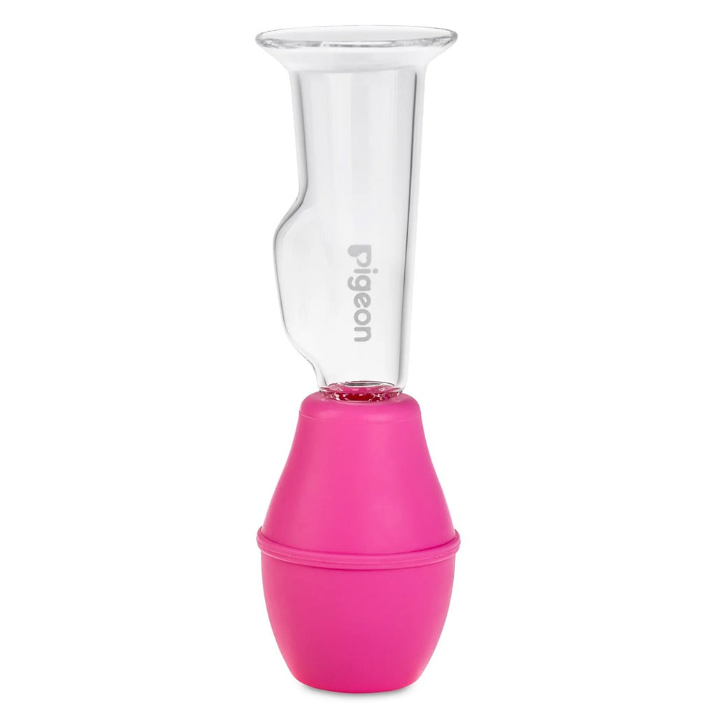 Pigeon Breast Care Pump With Glass Shield - Pink - Easy Pharmacy LLC