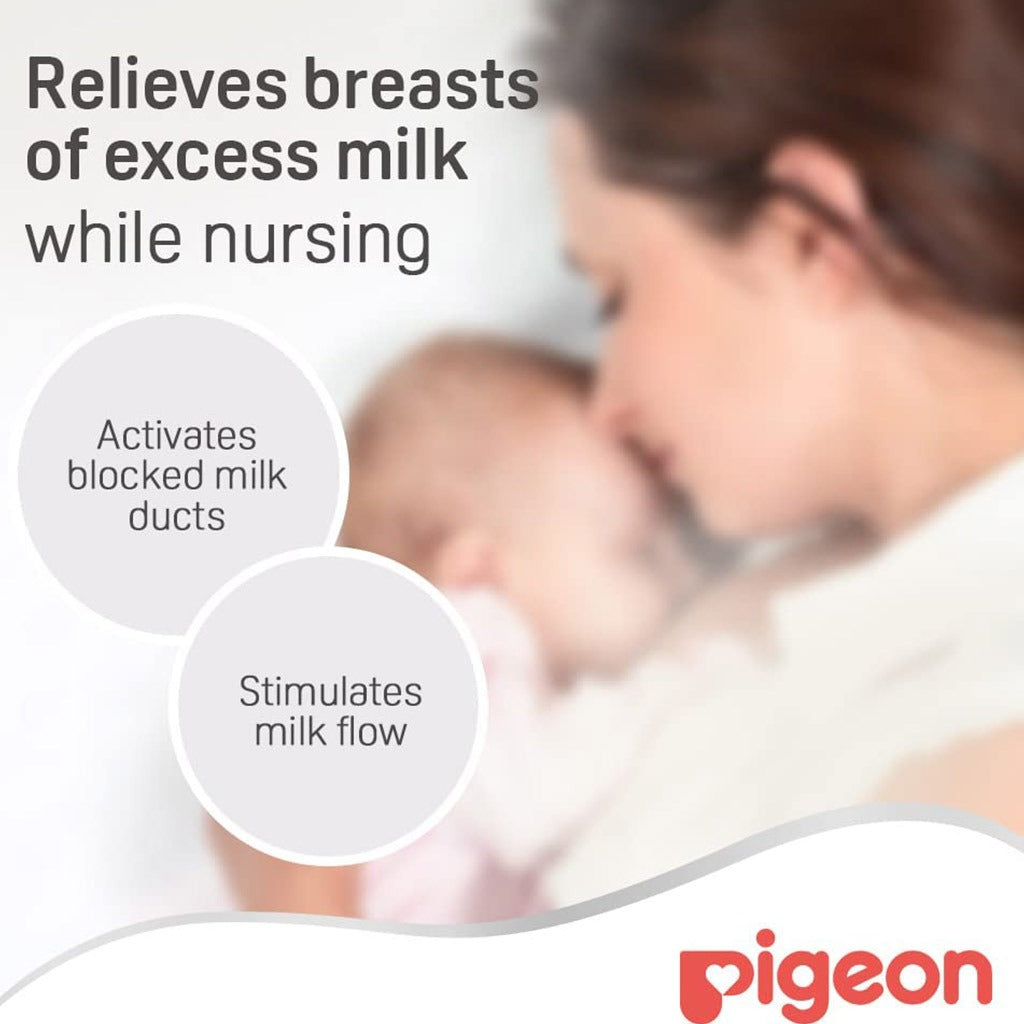 Pigeon Breast Care Pump With Glass Shield - Pink - Easy Pharmacy LLC