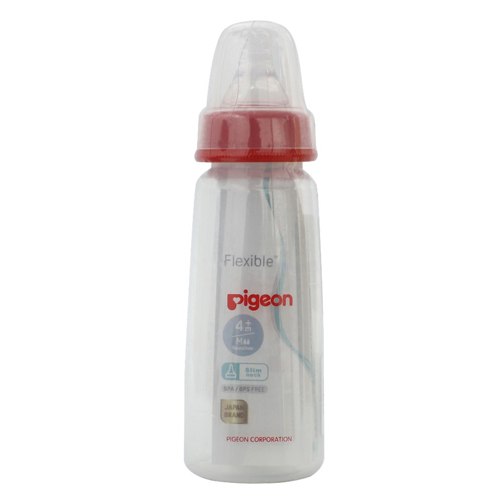 Pigeon KPP Standard Neck Plastic Feeding Bottle with Transparent cap 200 mL - Easy Pharmacy LLC