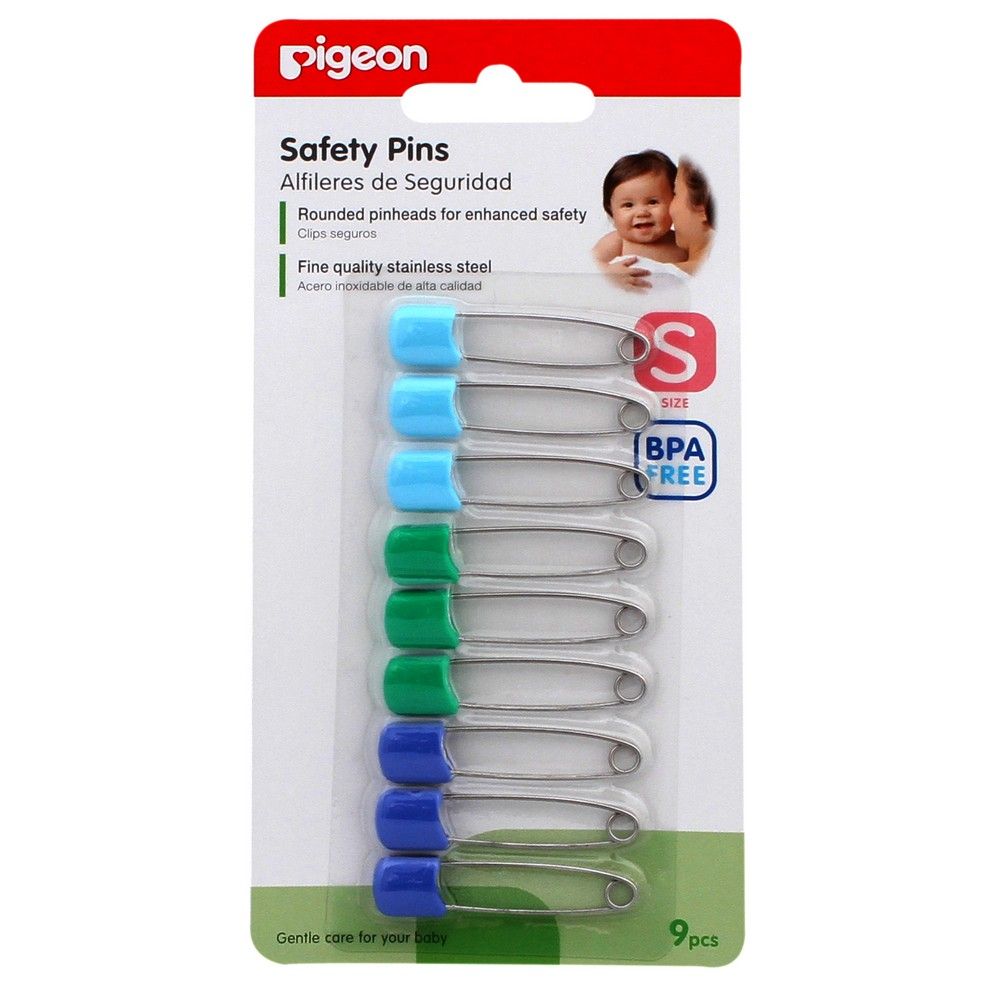 Pigeon Safety Pins 9's S 10882 - Easy Pharmacy LLC