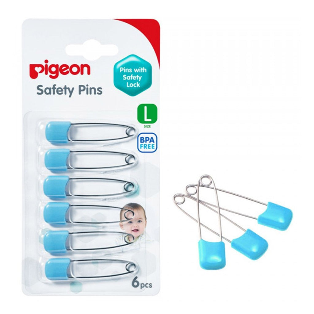 Pigeon Safety Pins 6's L 10881 - Easy Pharmacy LLC