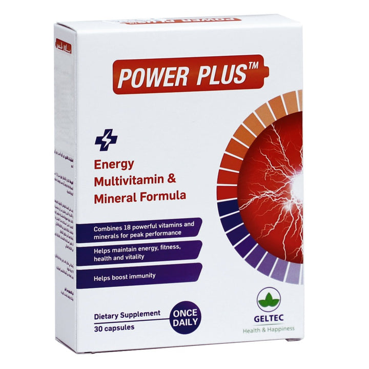 Prescriptives Power Plus Energy Multivitamins & Minerals Capsules, Pack of 30's - Easy Pharmacy LLC