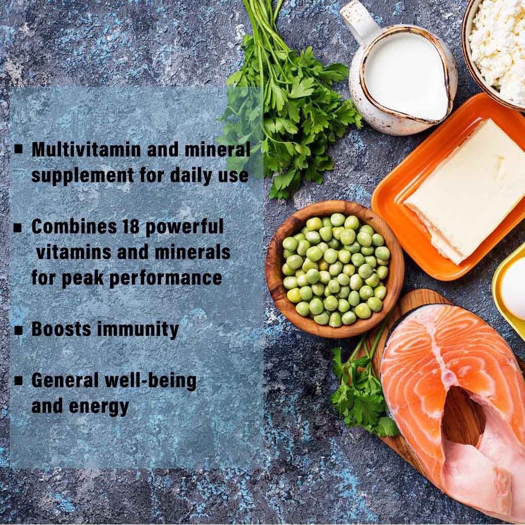Prescriptives Power Plus Energy Multivitamins & Minerals Capsules, Pack of 30's - Easy Pharmacy LLC