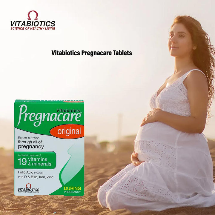 Vitabiotics Pregnacare Original Pregnancy Supplement Tablets With Folic Acid & Iron, Pack of 30's - Easy Pharmacy LLC
