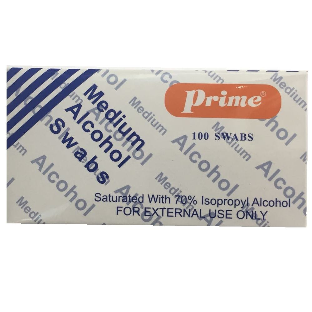 Prime Alchohol Swabs 100's - Easy Pharmacy LLC