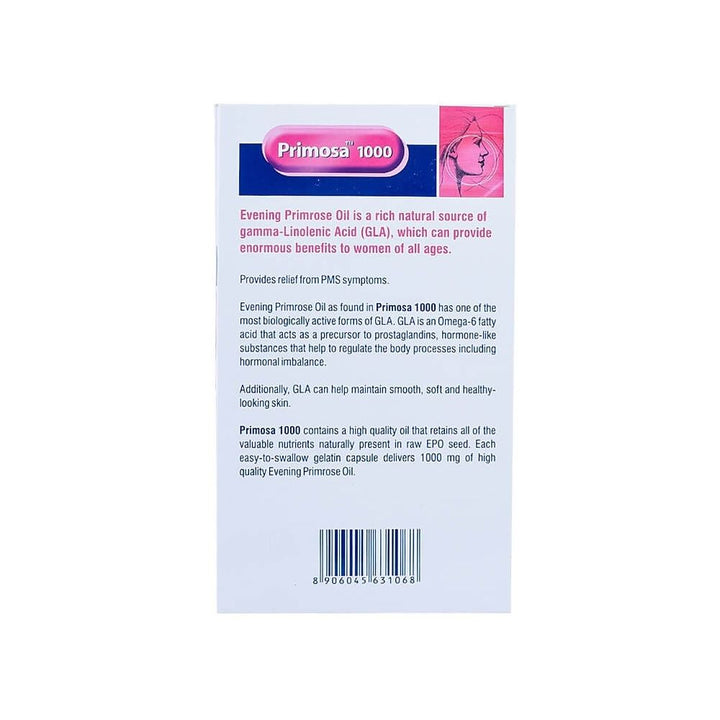 Prescriptives Primosa 1000 mg Capsules 30's - Easy Pharmacy LLC