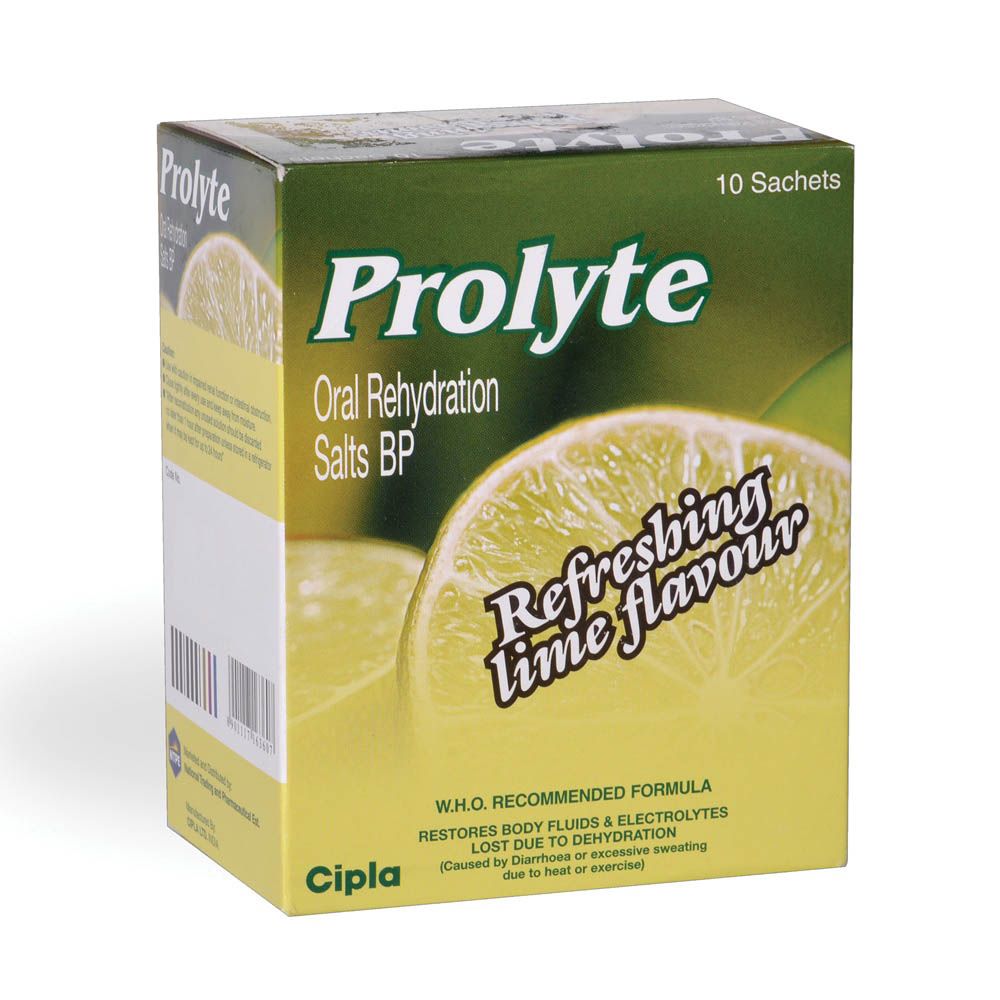 Prolyte Lime Sachets 21 g 10's - Easy Pharmacy LLC