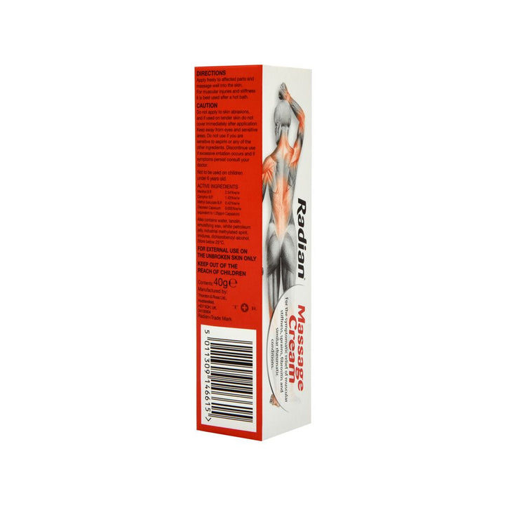 Radian Massage Cream 40 g - Easy Pharmacy LLC