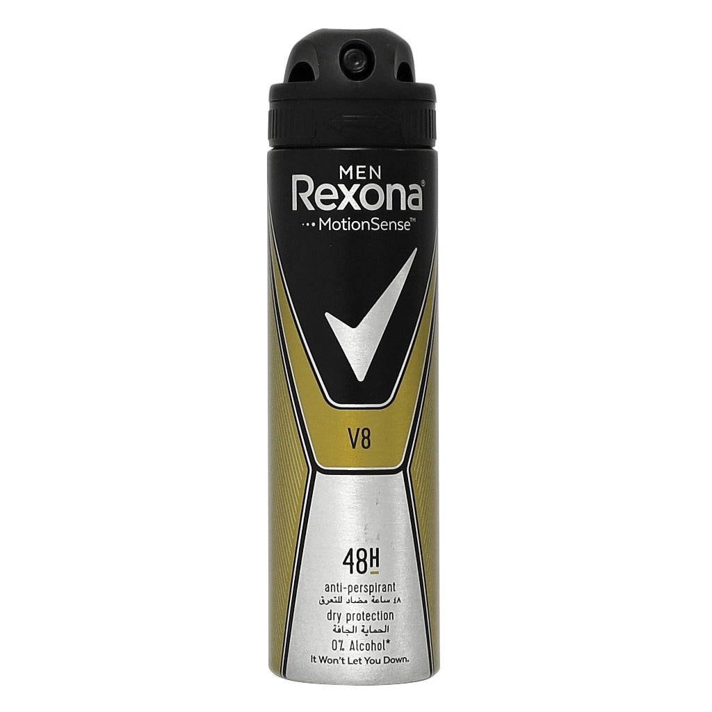 Rexona Men V8 Antiperspirant Spray 150 mL - Easy Pharmacy LLC